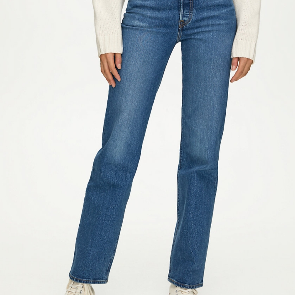 Levi's Ribcage Full Length 24 Charleston Vintage